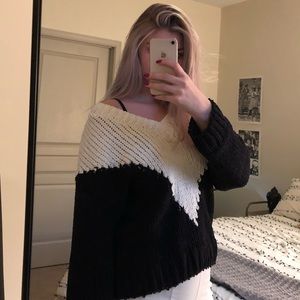Chunky knit sweater